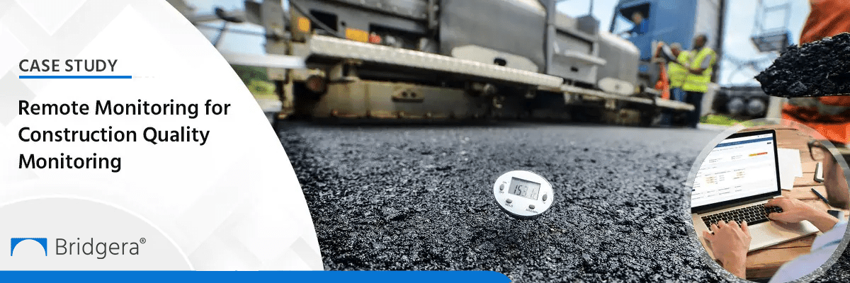 Remote Monitoring for Construction Quality Monitoring