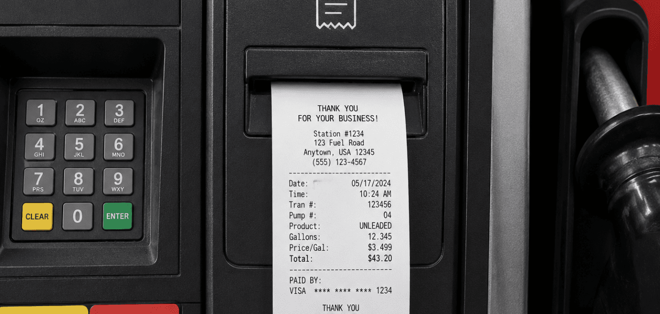 Forecourt Printer Forecourt fuel dispenser printer